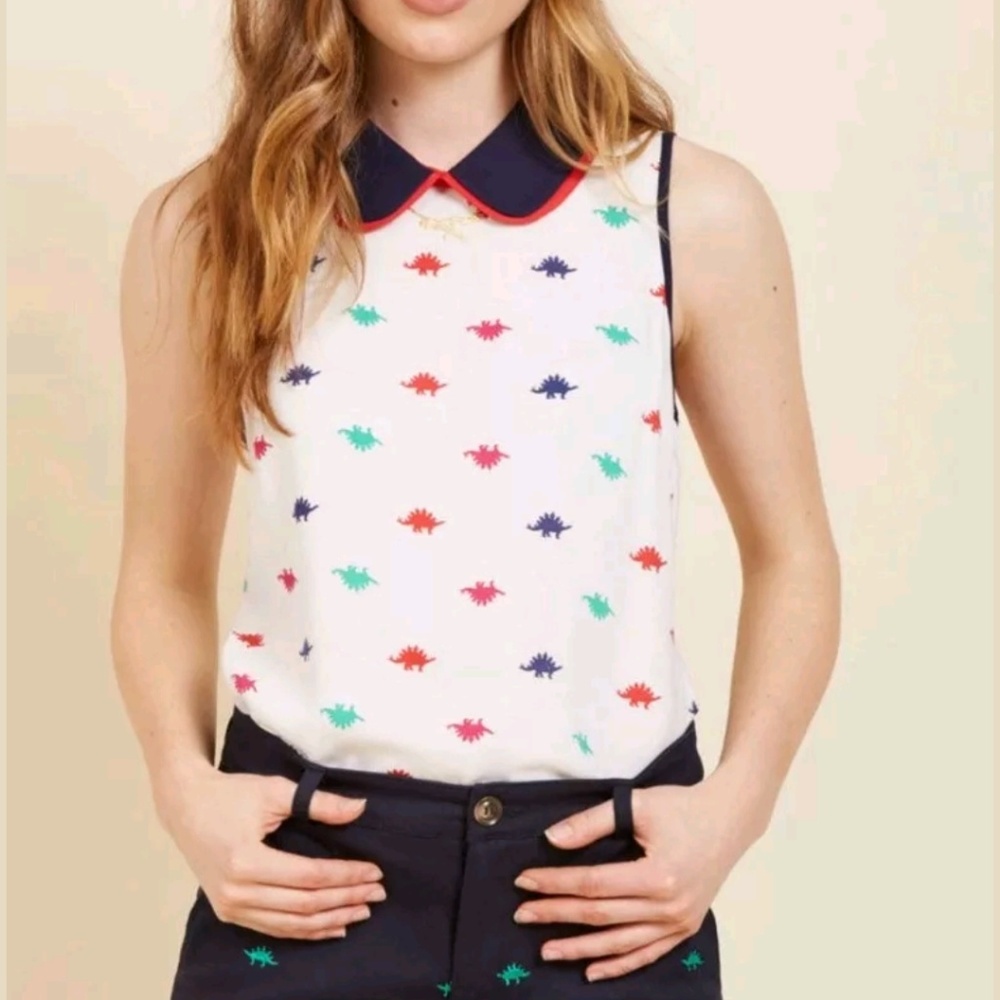 Modcloth Dinosaur Tank